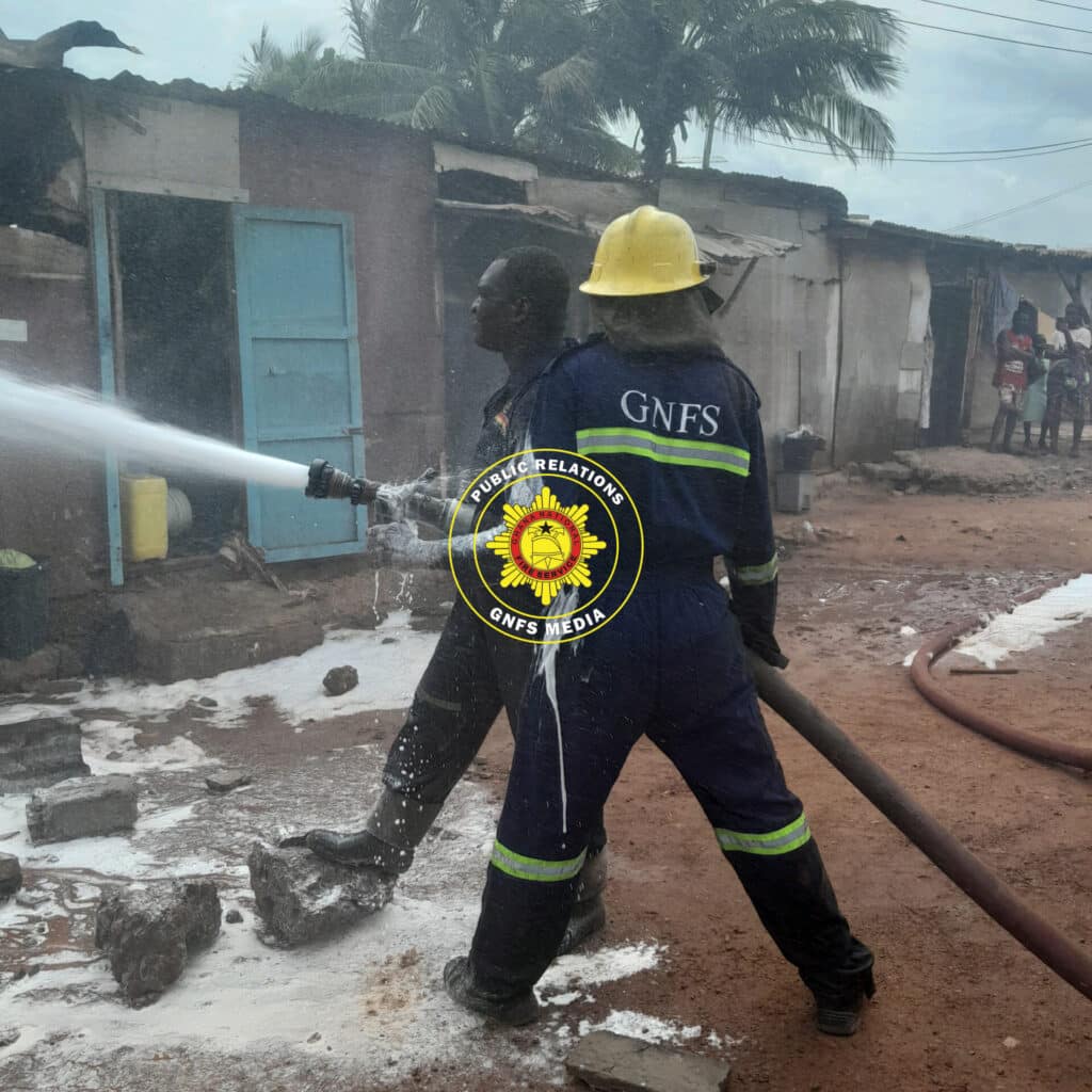 Fire at Madina Riz Junction 2