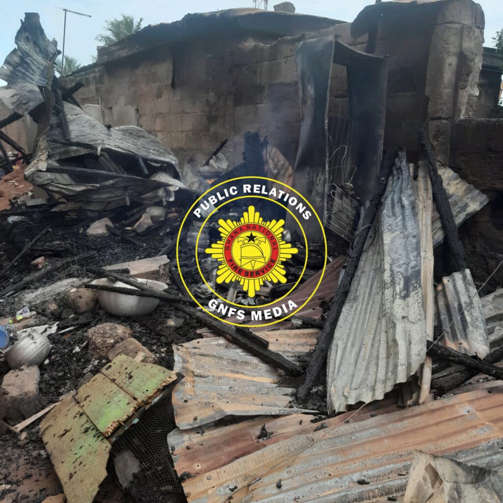 Fire at Madina Riz Junction 3
