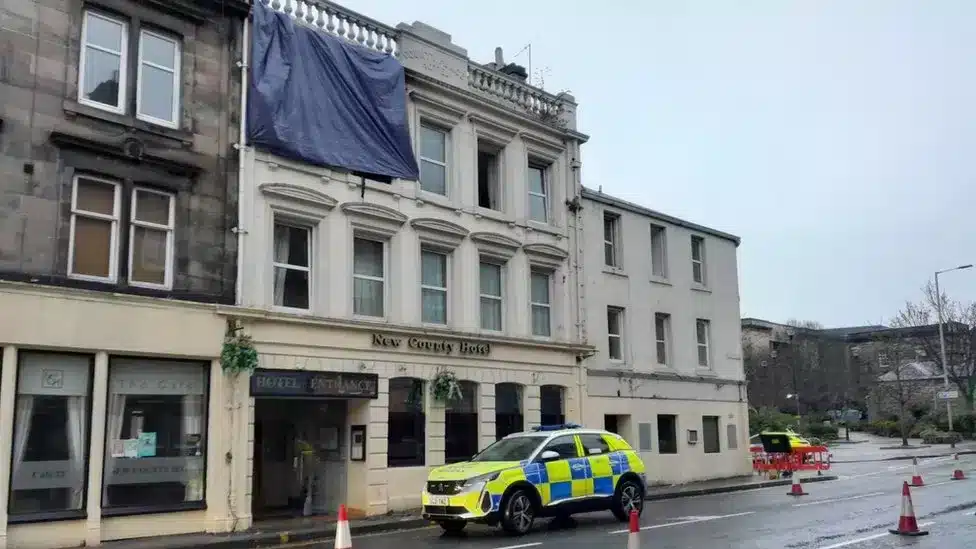 Perth hotel fire: Police investigate fatal fire at the New County Hotel