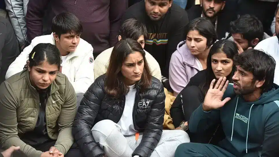 Indian wrestler accuses WFI chief of sexual misconduct
