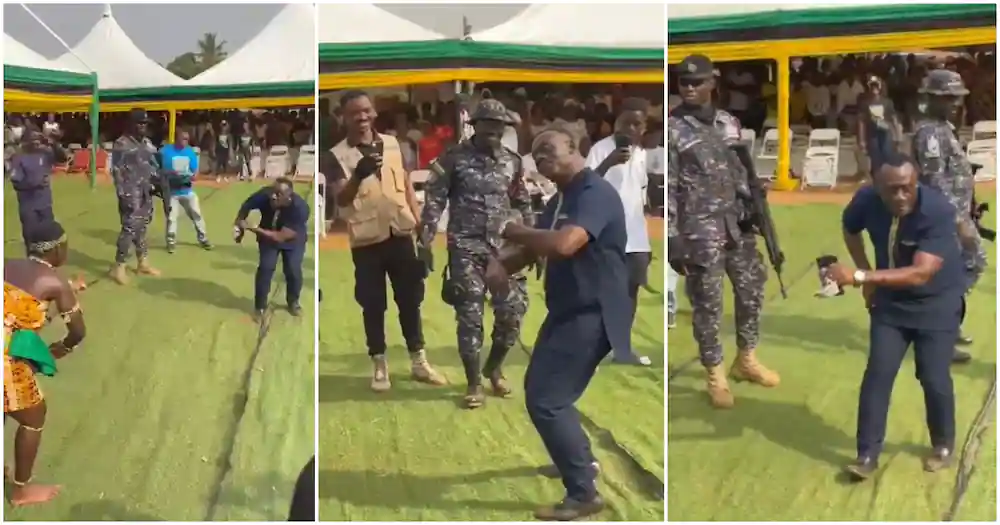 Akrobeto steals the show at durbar with Kete dance moves