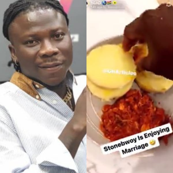 ‘Marriage is sweet’ – Stonebwoy praises Dr Louisa