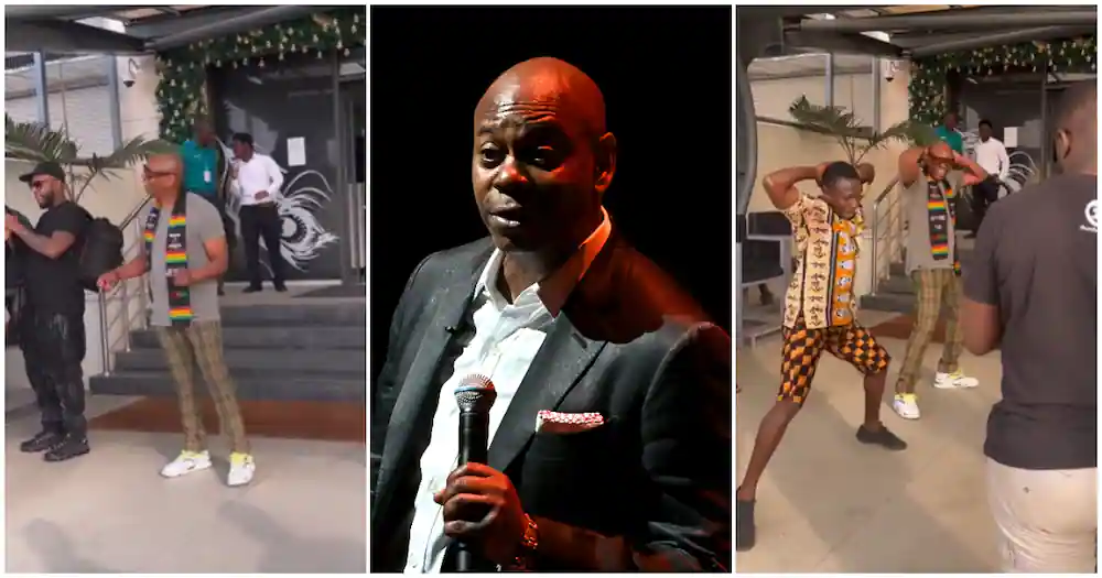 US comedian Dave Chappelle arrives in Ghana with some cultural moves