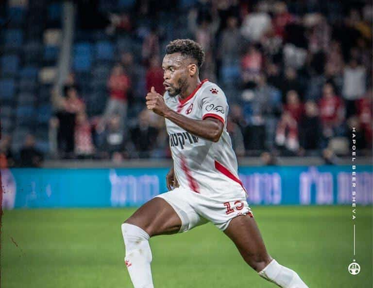 Eugene Ansah scores wonderful solo goal for Hapoel Be’er Sheva against Hapoel Haifa