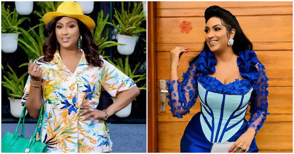 Juliet Ibrahim flaunts small waist and curves in tight corset dress, photos drop
