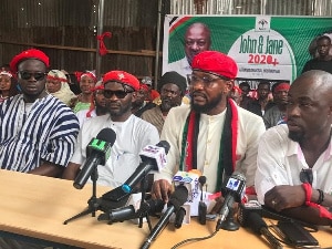 NDC group condemns storming of party office, burning of tyres by some Asawase NDC members