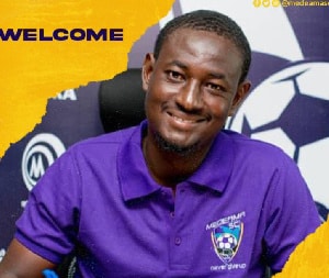 Hearts of Oak coach Umar Rabi targets a win over Medeama