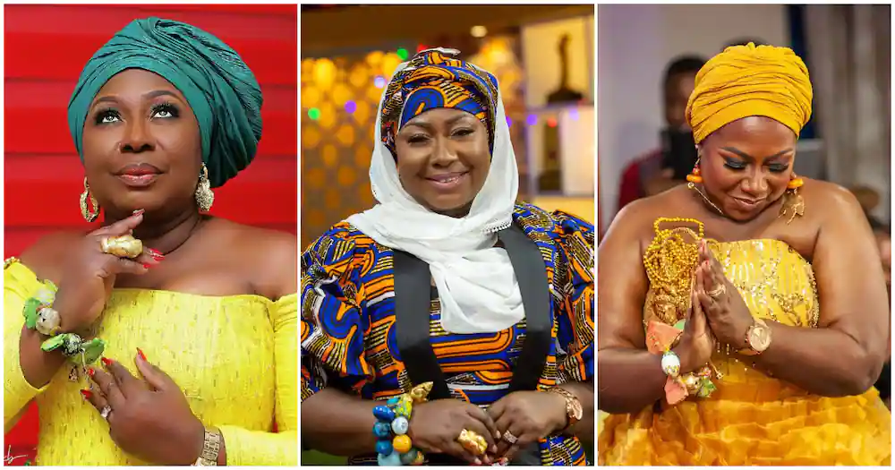 5 times Ghanaian media personality Gifty Anti slayed in elegant African print