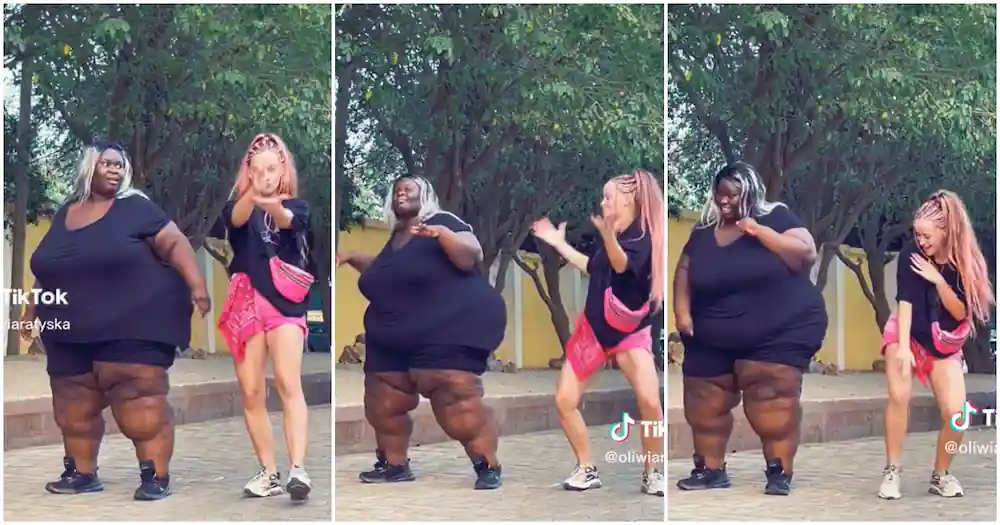 So beautiful: Confident & pretty plus sized lady does Obaahemaa challenge