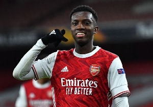 Eddie Nketiah awarded by England for U-21 record