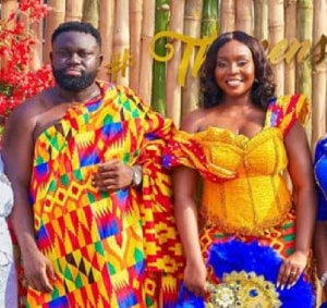 George Britton and Nana Adwoa Sarkodie tie the knot