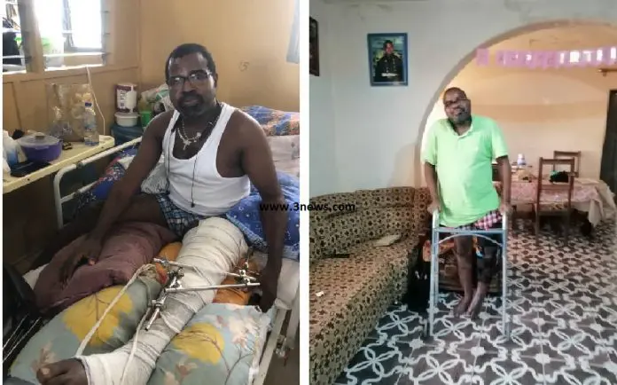 Bedridden Appiatse victim needs GH¢65k to reconstruct broken leg
