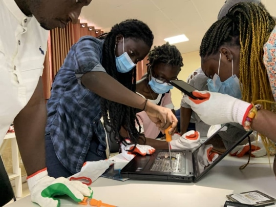 GIZ partners BRAVE for E-Waste and entrepreneurship training