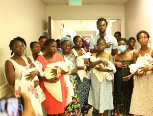 Black Sherif settles medical bills for some nursing mothers