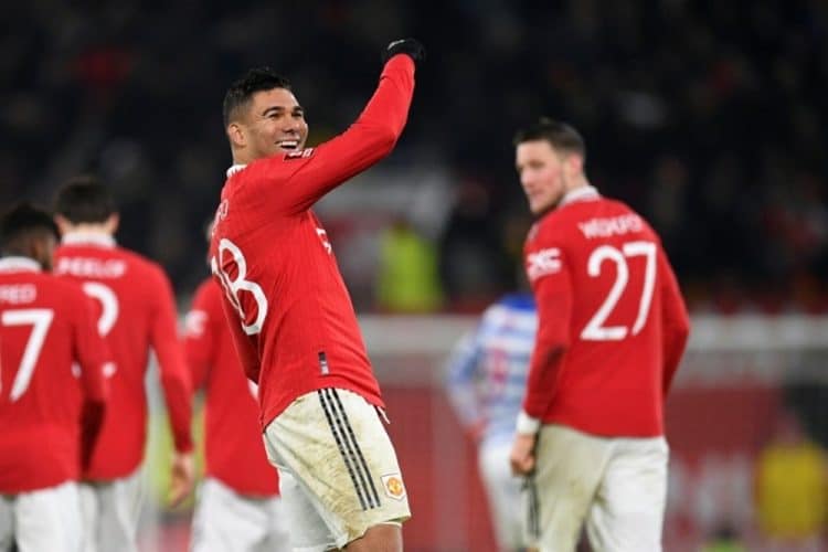 Casemiro’s brace gives United ticket to next round