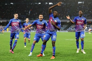 Social media users attack Afena-Gyan for scoring a late equaliser against Napoli