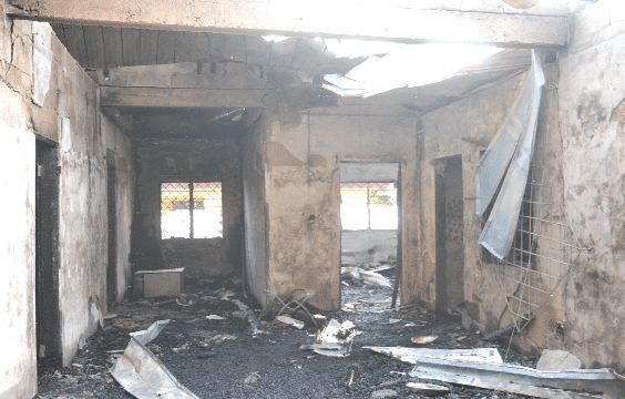 Gang burns down six-bedroom house in reprisal attack at Krofrom