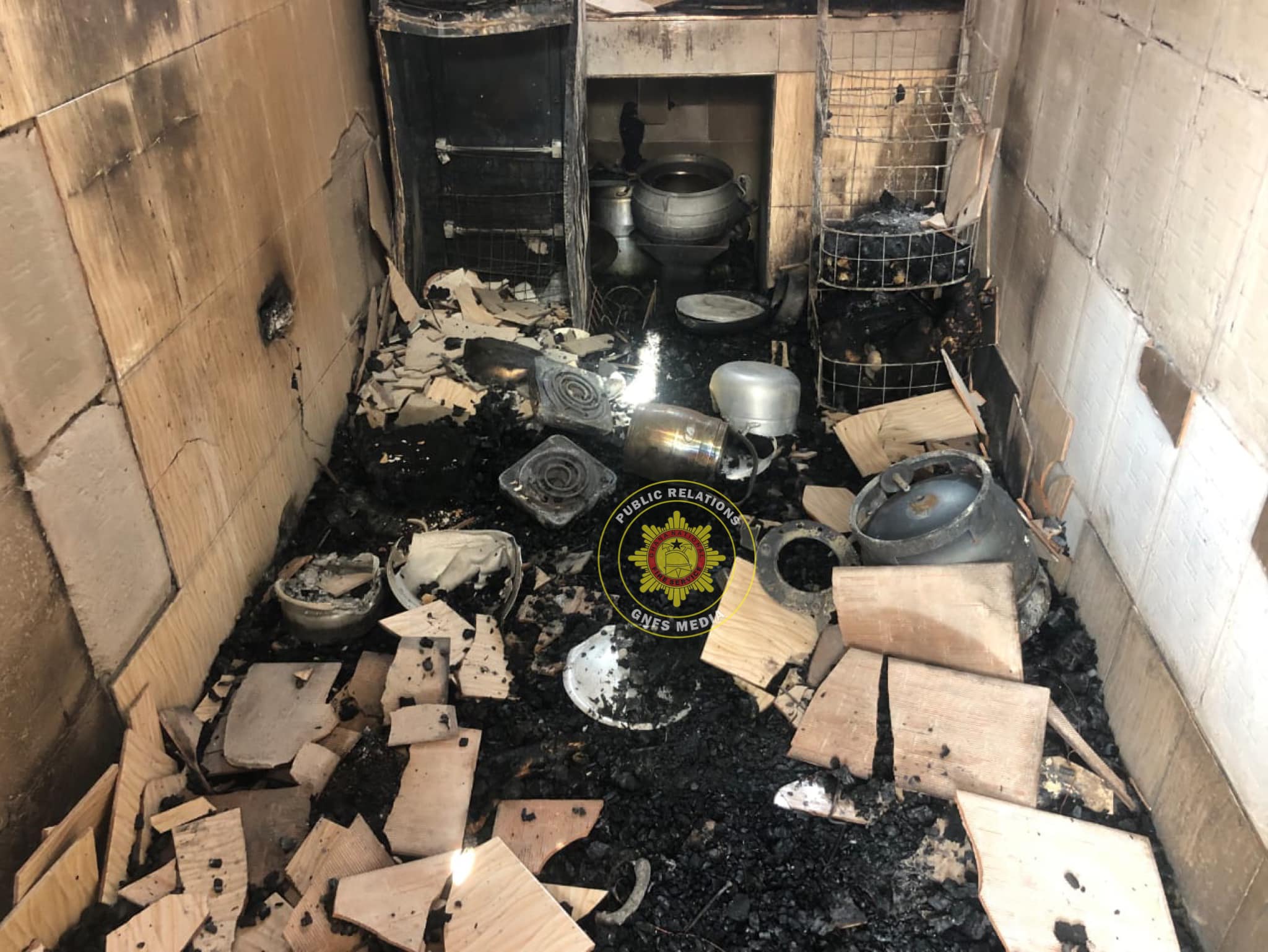 Ejisu Apromasi Police Barracks fire outbreak kills police officer, 4-month-old baby