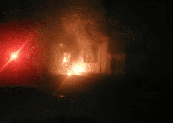 Gang burn down six-bedroom house in reprisal attack at Krofrom
