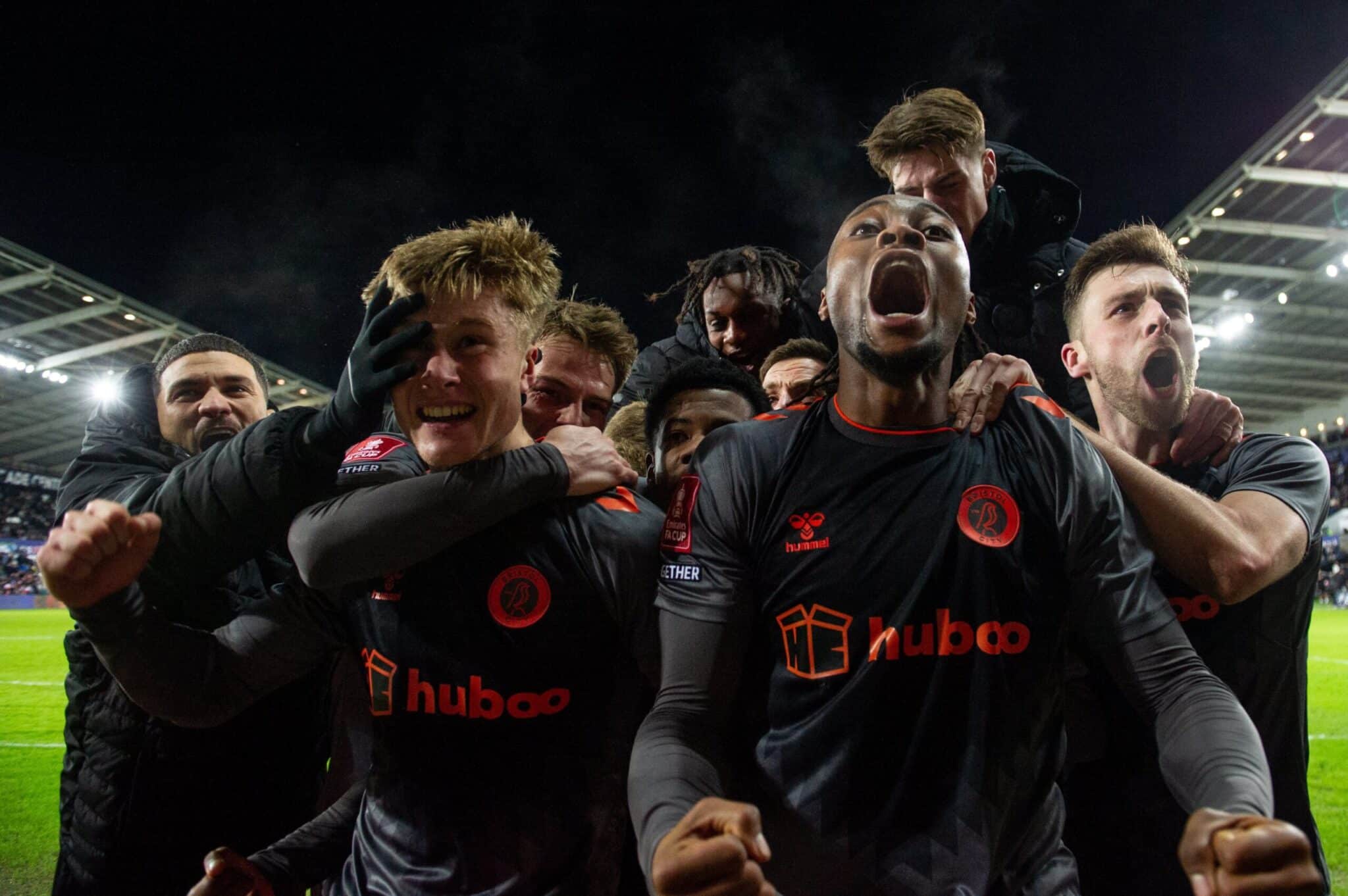 Ghana forward Antoine Semenyo helps Bristol City to advance to English FA Cup Round 32