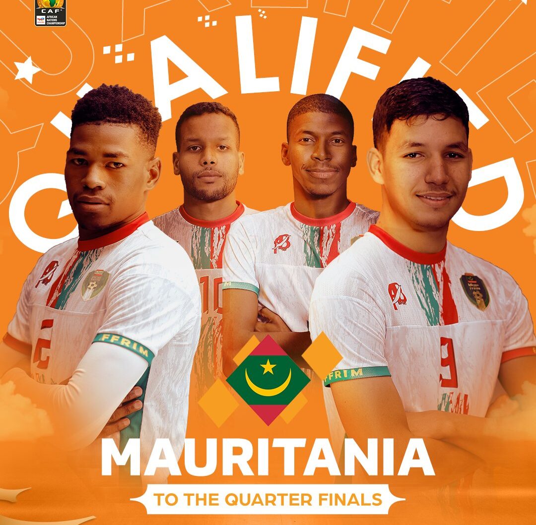 CHAN2022: Mauritania secures historic qualification to quarter-finals of tournament