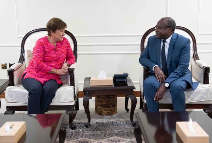 IMF boss in Rwanda for talks on climate funding