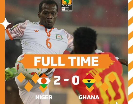 CHAN 2022: Social media reactions after result of Niger v Ghana game
