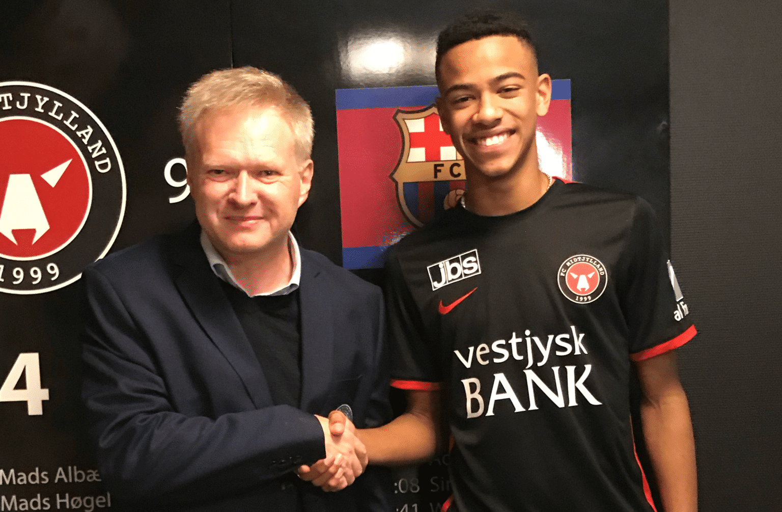 OFFICIAL: 15yr old son of ex-Black Stars attacker Razak Pimpong signs contract with FC Midtjylland