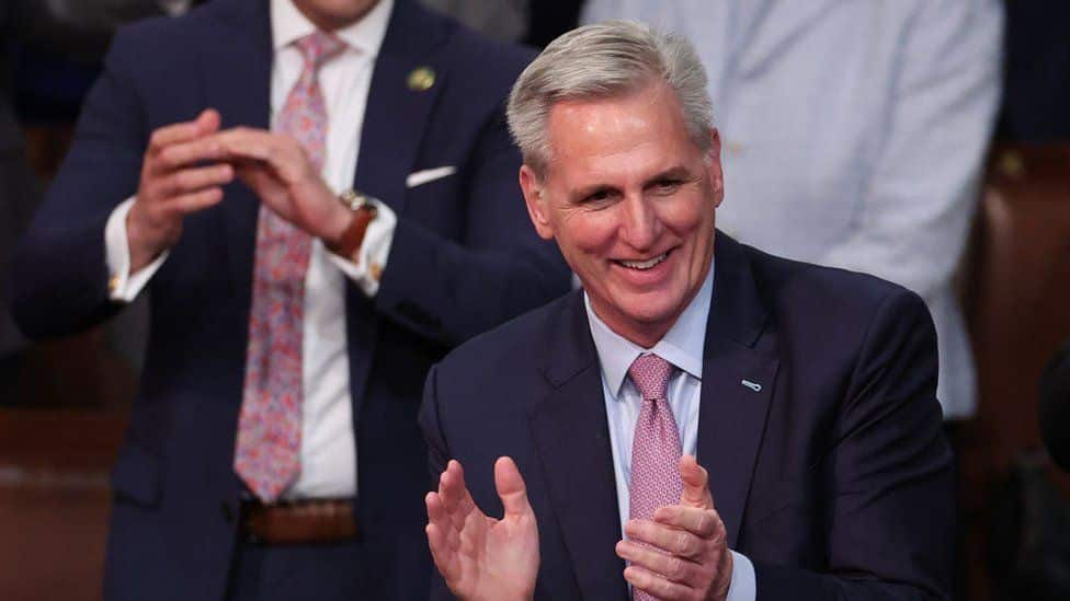 US has a new Speaker, Kevin McCarthy