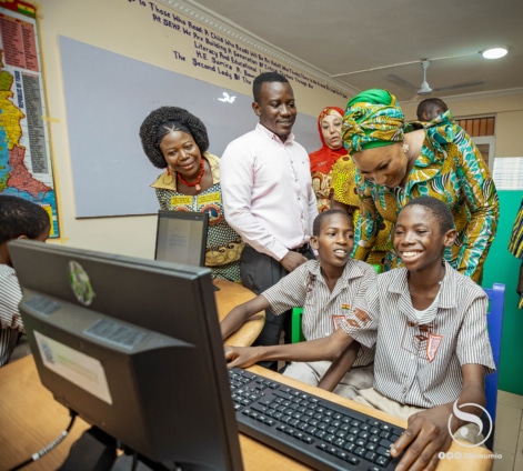 Samira Bawumia donates over 200,000 books to 64 schools
