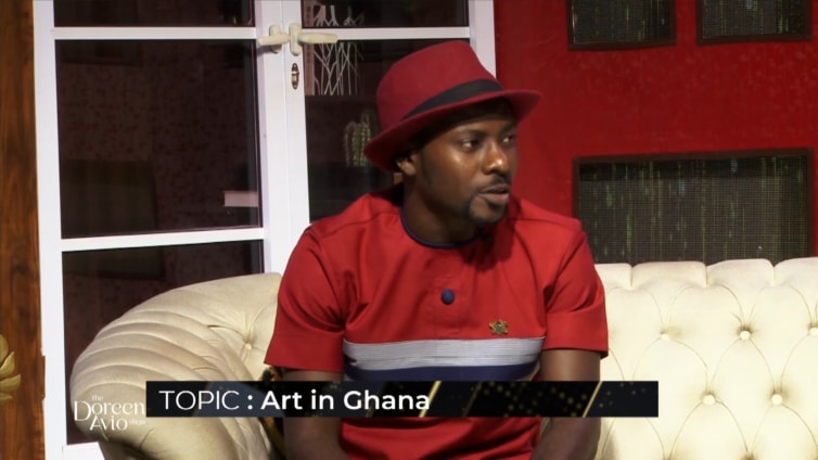 The Ghanaian scenic artist who worked with Hollywood actor Van Damme