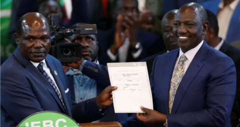 Kenya’s president alleges plot to kill electoral chief in last polls