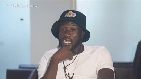 Face of Ghanaian actor, Ras Nene featured on buses in London