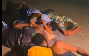 Watch video of Commonwealth Hall students sleeping at parking lot as impasse with management drags