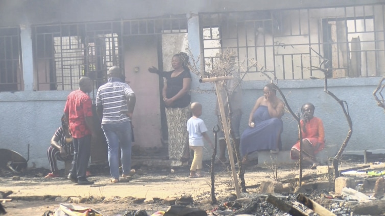 Scores rendered homeless as fire destroys homes at Sofoline in Kumasi