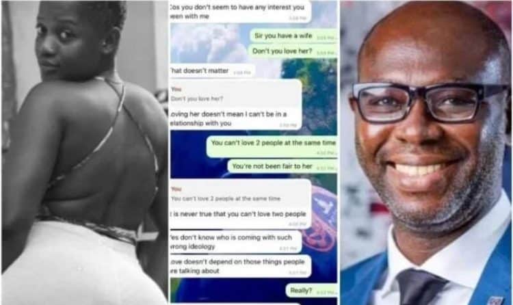 Alleged whatsApp chat between First Atlantic Bank Manager and Side Chick leaked