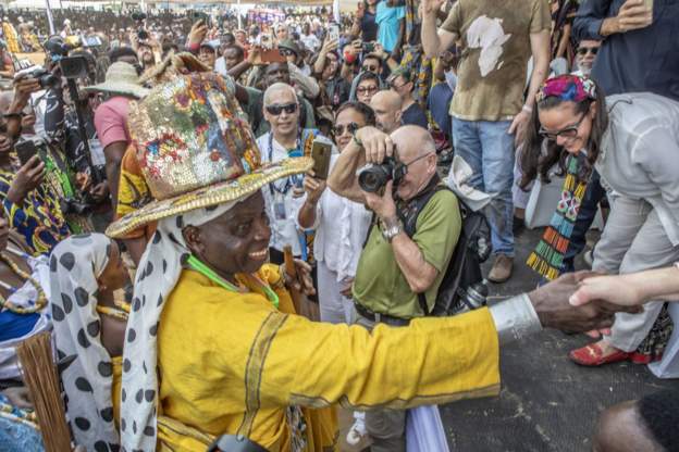 Images: Benin Voodoo festival attracts descendants of slaves