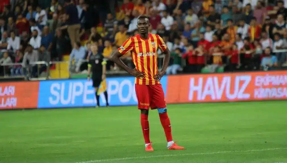 Kayserispor’s Bernard Mensah out for four weeks due to injury