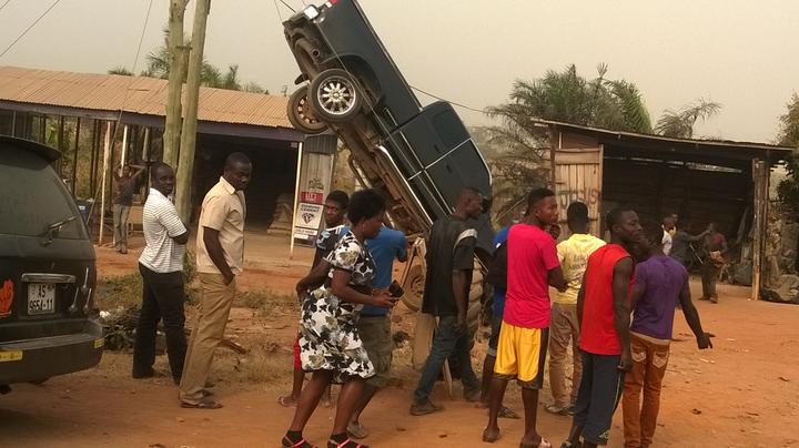 Fatal accident on Lake Bosomtwe road