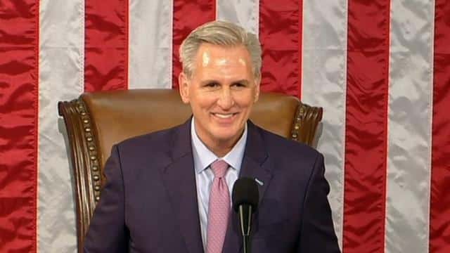 Kevin McCarthy elected US House Speaker after 15 rounds of voting