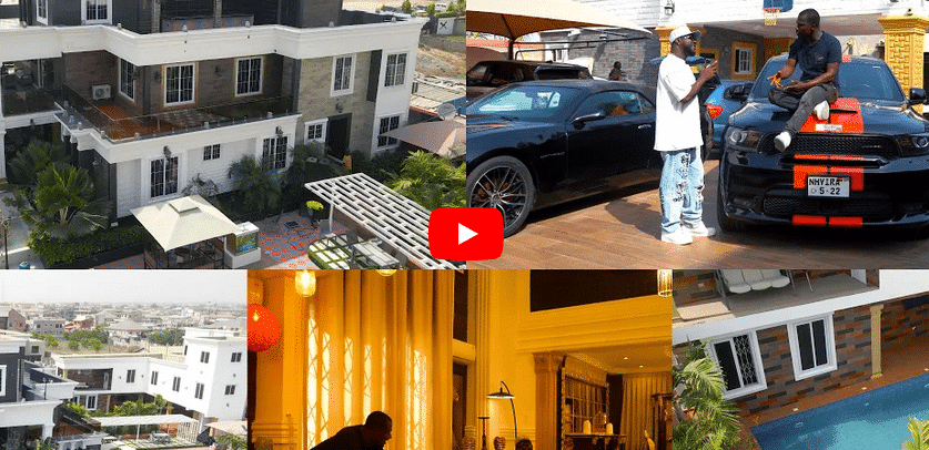 A look at Nhyiraba Kojo’s latest plush 9-bedroom mansion