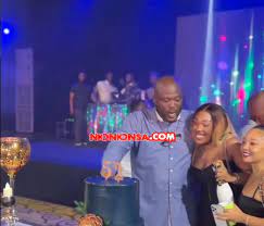Watch Ibrahim Mahama celebrate his 52nd birthday in style