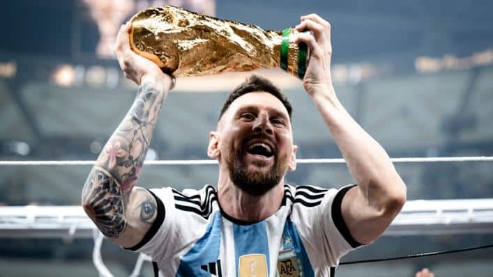‘I would have liked Diego to give me the cup’ – Messi says