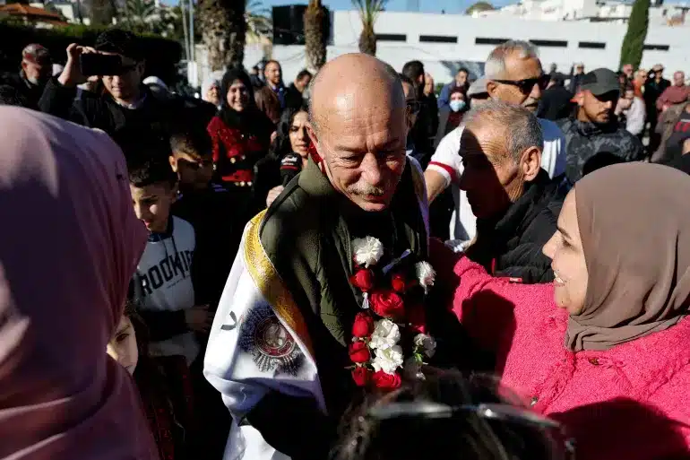 Israel releases second longest-serving Palestinian prisoner