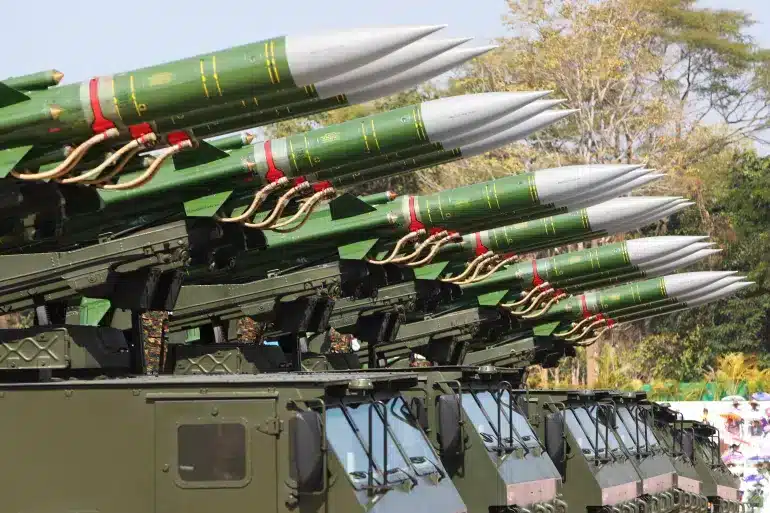 European firms, US helping Myanmar manufacture arms, according to report