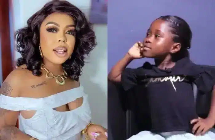 Arrest Adobea’s mother: 8 year old girl puts mother in trouble for insulting Afia Schwarzenegger