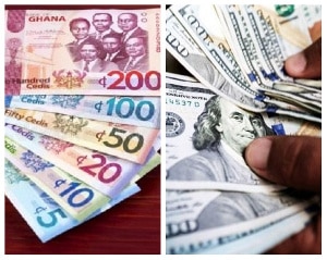 Cedi sells at GH¢12.45 to $1 on forex market, GH¢9.03 on BoG interbank market
