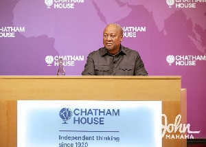 Presentation by John Mahama at Chatham House