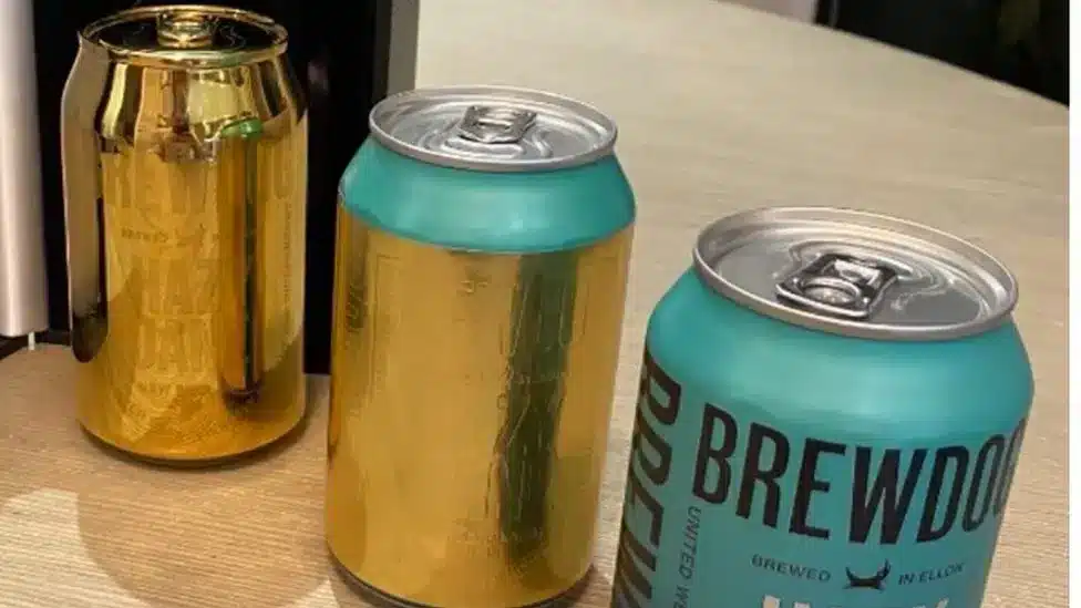 Brewdog boss pays out £500,000 in gold can row