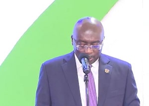 Dr. Bawumia gives the opening speech at the Africa Prosperity Dialogues